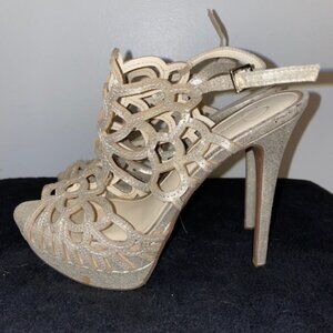 Gold Jessica Simpson Heels